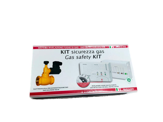 KIT GAMMA Wall mount installation gas safety kit