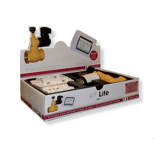 KIT LIFE Recessed installation gas safety kit
