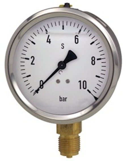 Pressure Gauge, 0-6 bars